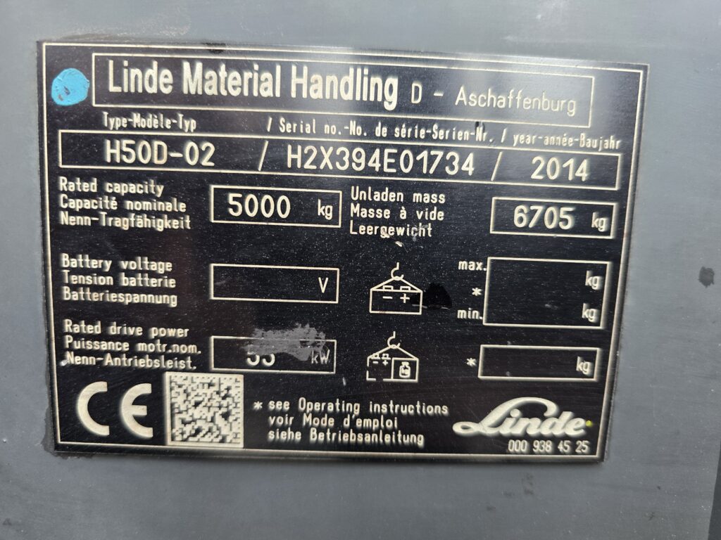 LINDE H50D – 494