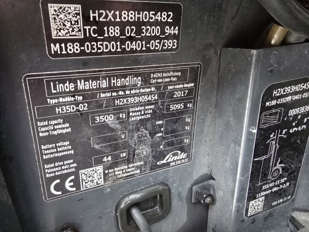 LINDE H35D – 499