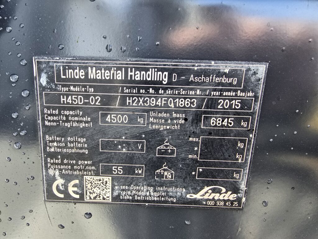 Linde H45D – 500