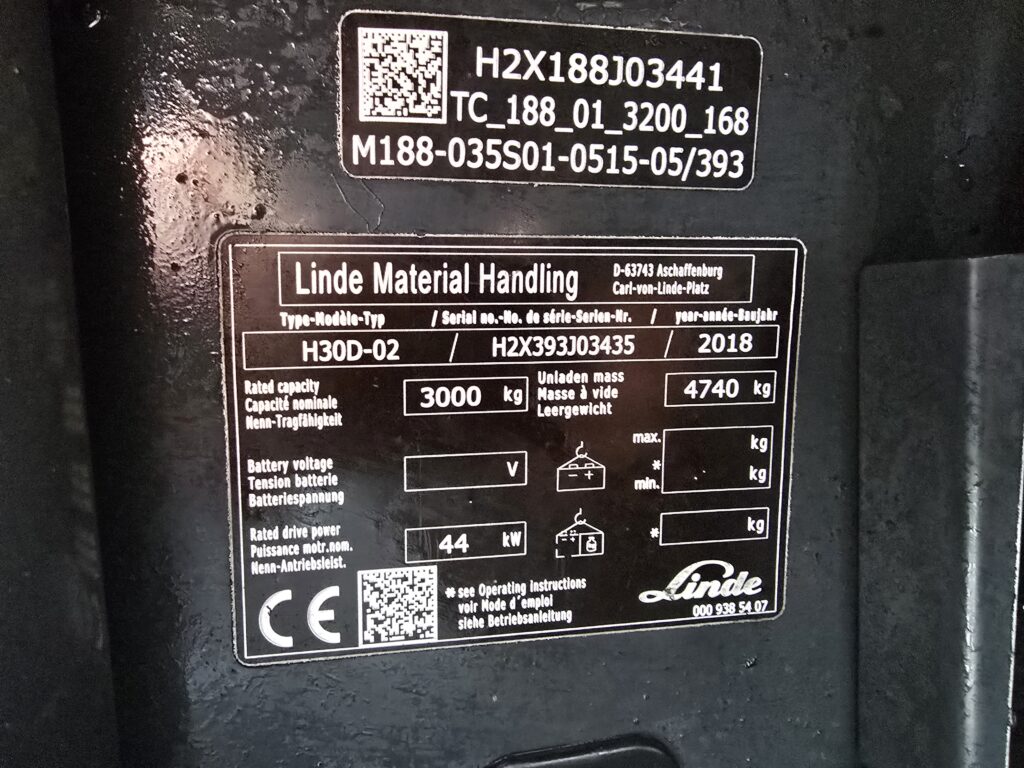 LINDE H30D – 503