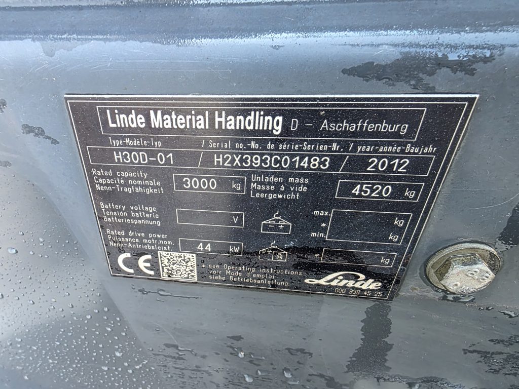 LINDE H30D – 518