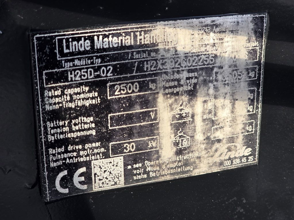 LINDE H25D – 525
